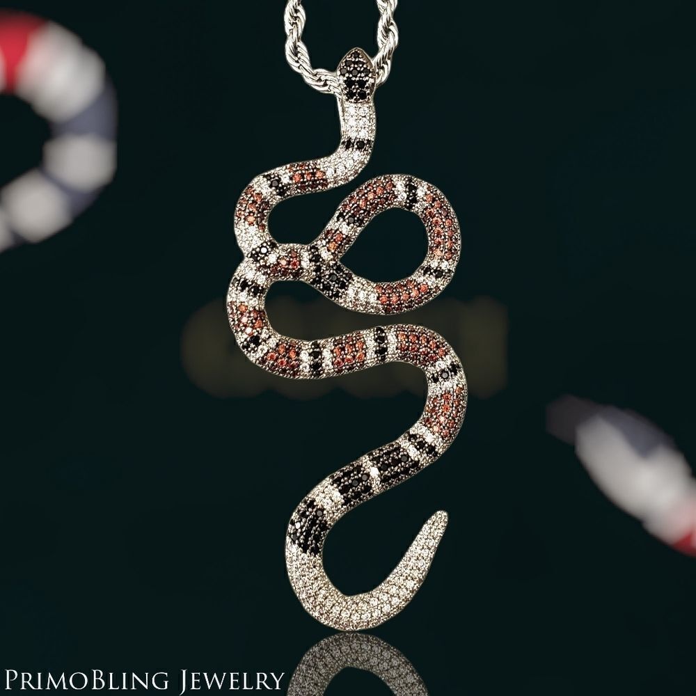 Fashion Brand Snake Pendant 
